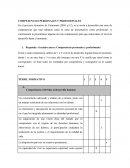 COMPETENCIAS PERSONALES Y PROFESIONALES