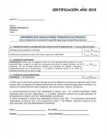 INFORMACION OBLIGATORIA PERSONAS NATURALES. Página 1