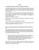 Sinteticen los parámetros claves en la logística de Starbucks