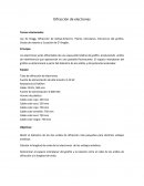 Difracción de electrones