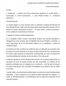Apuntes sobre la jurisdicción constitucional Electoral