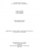 SEMINARIO TALLER DE TEORIAS LITERACIONES, NAURALEZ Y FUNCION DE LA LITERATURA