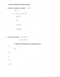TAREA: Desarrolle y responda las siguientes preguntas.. Página 1