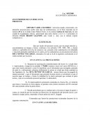 Contestación mercantil.