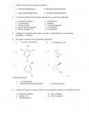 Ejercicios Alcoholes (Química Orgánica II)