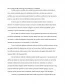 RELACIÓN ENTRE CONFLICTO INTERNO VS EXTERNO