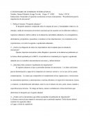 CUESTIONARIO DE COMERCIO INTERNACIONAL “Procedimiento para la importación de mercancías"