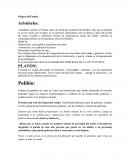Origen del estado. Aristóteles concibe el Estado como un forma de socializar del hombre