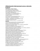 Alfabetización informacional como un derecho humano
