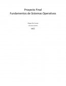 Fundamenetos de Hardware Proyecto Final