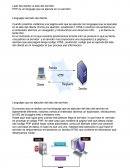 Lado del cliente vs lado del servidor. PHP es un lenguaje que se ejecuta en un servidor.