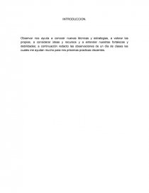 Como se da el Reporte de clase. Página 1
