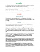 ESPAÑA es diferente suelen decir los españoles