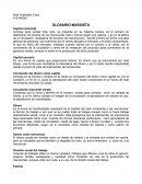 GLOSARIO MARXISTA Capital comercial