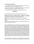 Ética como amor propio