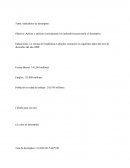 Economía y estado. Indicadores de desempleo