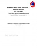 Propósitos y contenidos: Preguntas