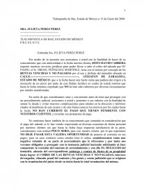 Modelo de carta de requerimiento de pago Modelo de carta de requerimiento de pago