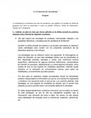 La evaluación del aprendizaje. Original