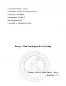 Planeacion estrategica de marketing.