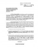 Esahogo de la prevención contenida en el oficio No SMLCYDU/UDMLC/410/2016.