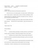 Lenguaje y comunicación	Lenguaje Oral