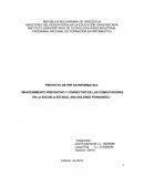 Mantenimiento correctivo y preventivo de computadores