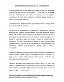 NORMAS DE BIOSEGURIDAD EN LOS LABORATORIOS