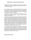 SEGURIDAD DE LOS DATOS EN UNA BASE DE DATOS