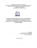 ANALIZAR EL MANEJO DE PORCENTAJES EN LOS FINANCIAMIENTOS REALIZADOS Y MEJORAMIENTO EN LA COBRANZA DE CUOTAS PENDIENTES DE LA FINANCIADORA DE PRIMAS INVERSORA SEGUCONS COMPAÑÍA ANÓNIMA.