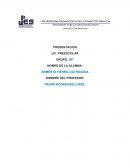 Contexto social e institucional del jardín de niños Juan Enrique Peztalozzi