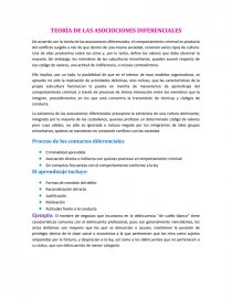 TEORÍA DE LAS ASOCIOCIONES DIFERENCIALES. Página 1