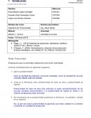 Ingeniería de Productividad. Actividad en el Aula