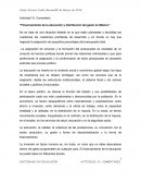 Financiamiento de la educación y distribución del gasto en México
