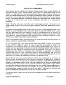 Ensayo La princesita