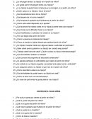 Encuestra para padres de familia y niños