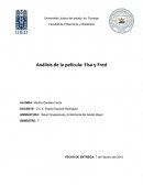 Analisis de la pelicula elsa y fred.