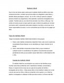 Maltrato infantil. Tipos de maltrato infantil