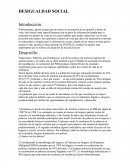 ﻿Desigualdad social