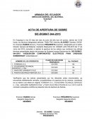 ACTA DE APERTURA DE SOBRE SIE-DIGMAT-044-2015.