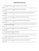 ENCUESTA SOBRE EL RECURSO HUMANO