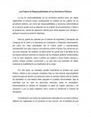 Resumen de la Ley Federal de Responsabilidades de los Servidores Públicos