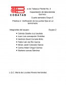 Práctica 2. Verificación de los puntos fijos en un termómetro