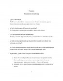 Marketing Fundamentos de marketing