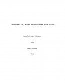 COMO INFLUYE LA FISICA EN LA VIDA DIARIA