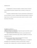 Comportamiento del liderazgo.