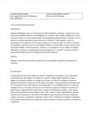 Curva Experimental de retención.