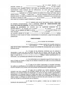 Desocupación por rescisión de contrato de arrendamiento.