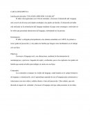 Justificación del taller “JUGANDO APRENDO A HABLAR”