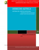 Derecho Azteca.